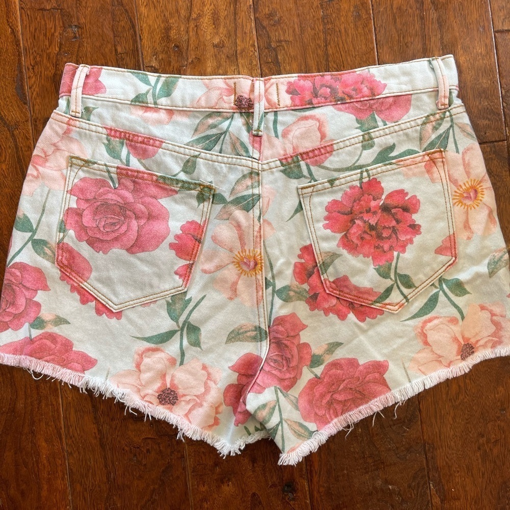 Driftwood Goldie- Masquerade Sky Cotton Shorts Size 29 SOLD OUT - Picture 11 of 11